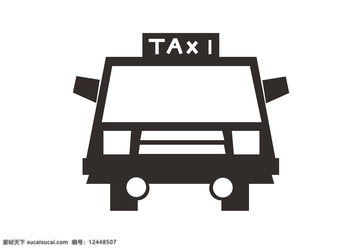 出租车 插画 出租 黑色 交通工具 汽车 现代科技 矢量 模板下载 taxi 矢量图