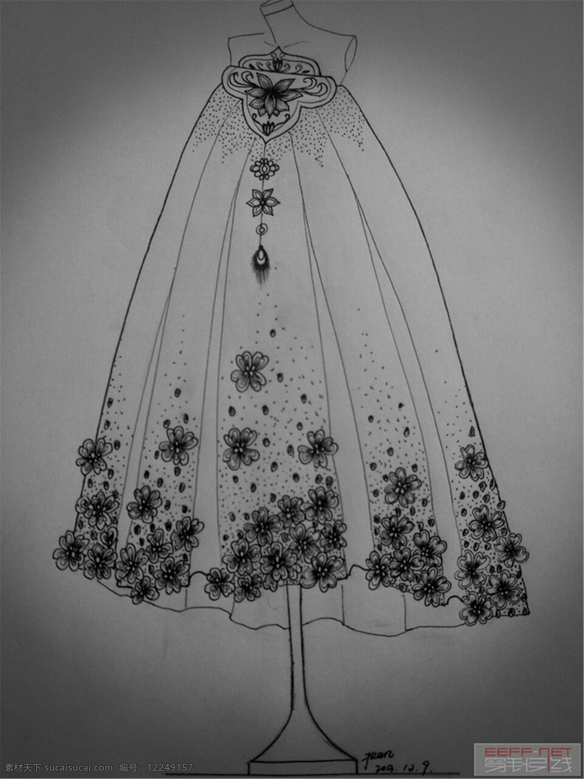 手绘 服装设计 系列