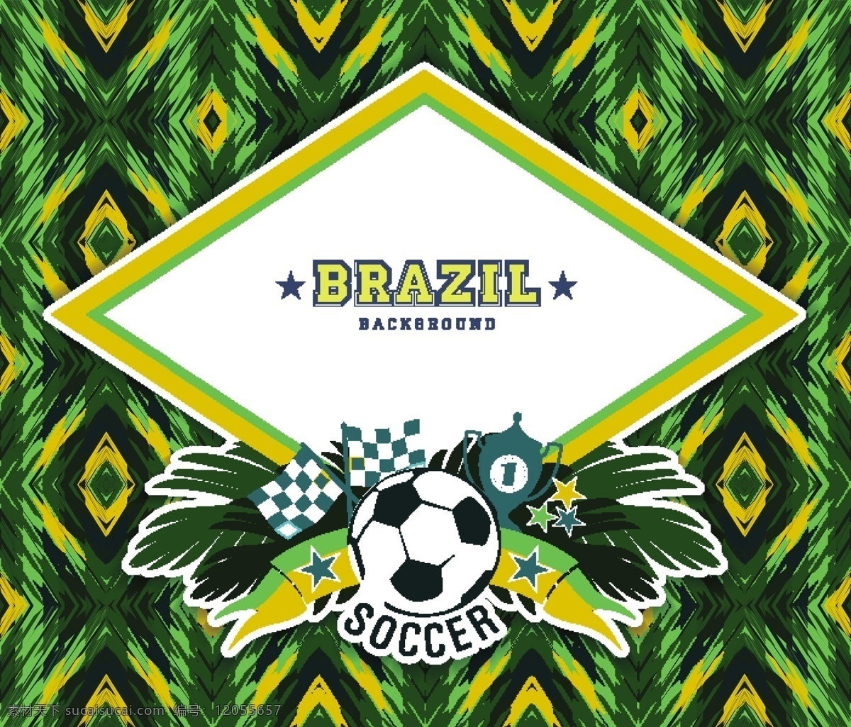 巴西 水彩 国旗 背景 巴西国旗 足球 白色