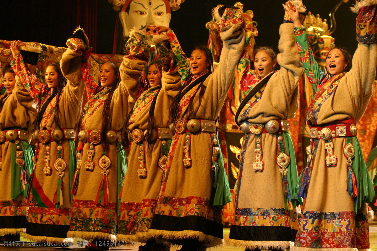 藏谜演出现场 藏谜 现场 拍摄 演出 藏族 舞蹈 表演 舞蹈音乐 文化艺术
