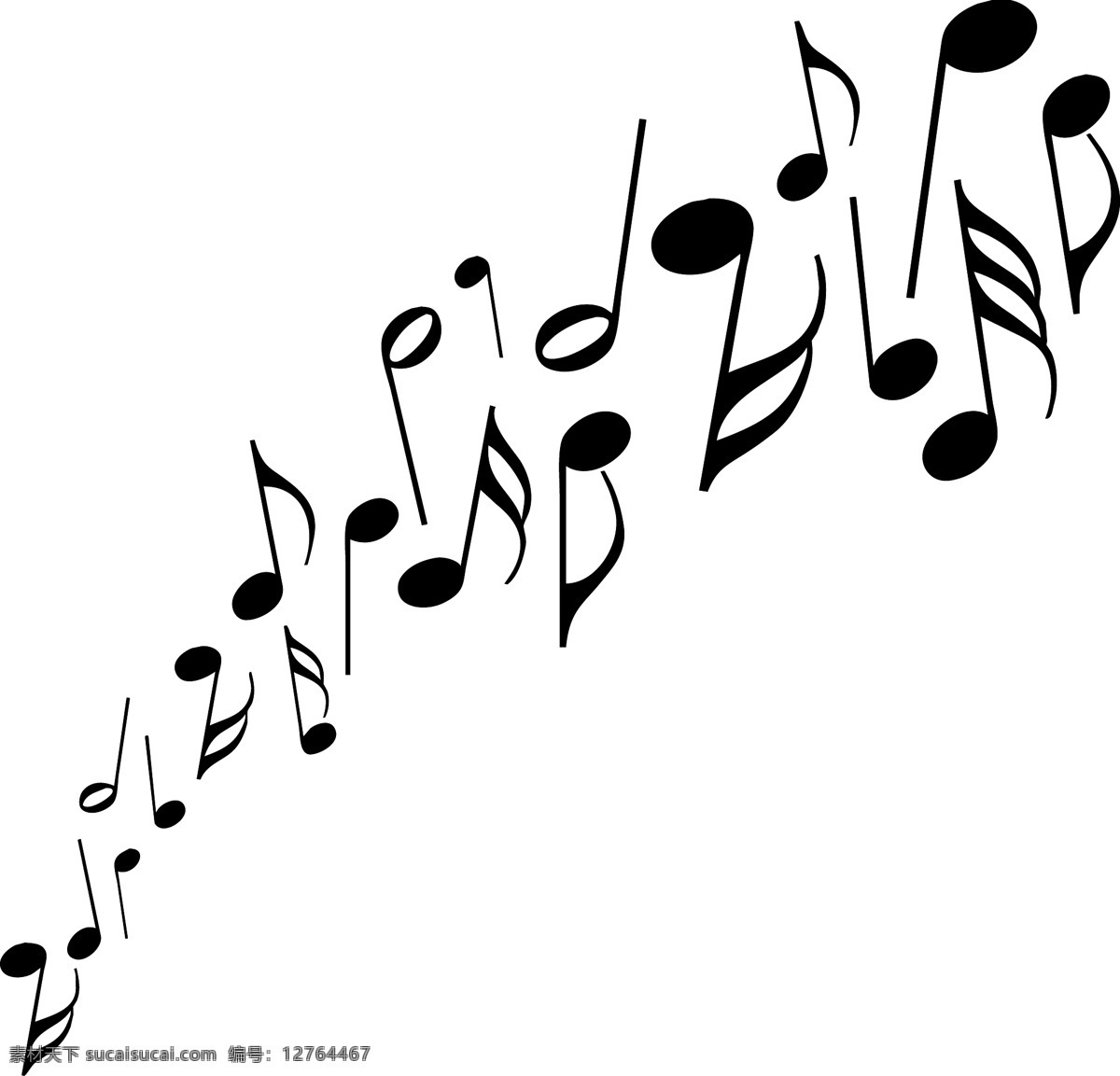 音乐 音符 音乐素材 休止符 矢量图 其他矢量图