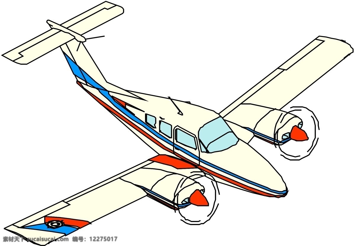 飞机 空中运输 矢量素材 格式 eps格式 设计素材 飞机世界 交通运输 矢量图库 白色
