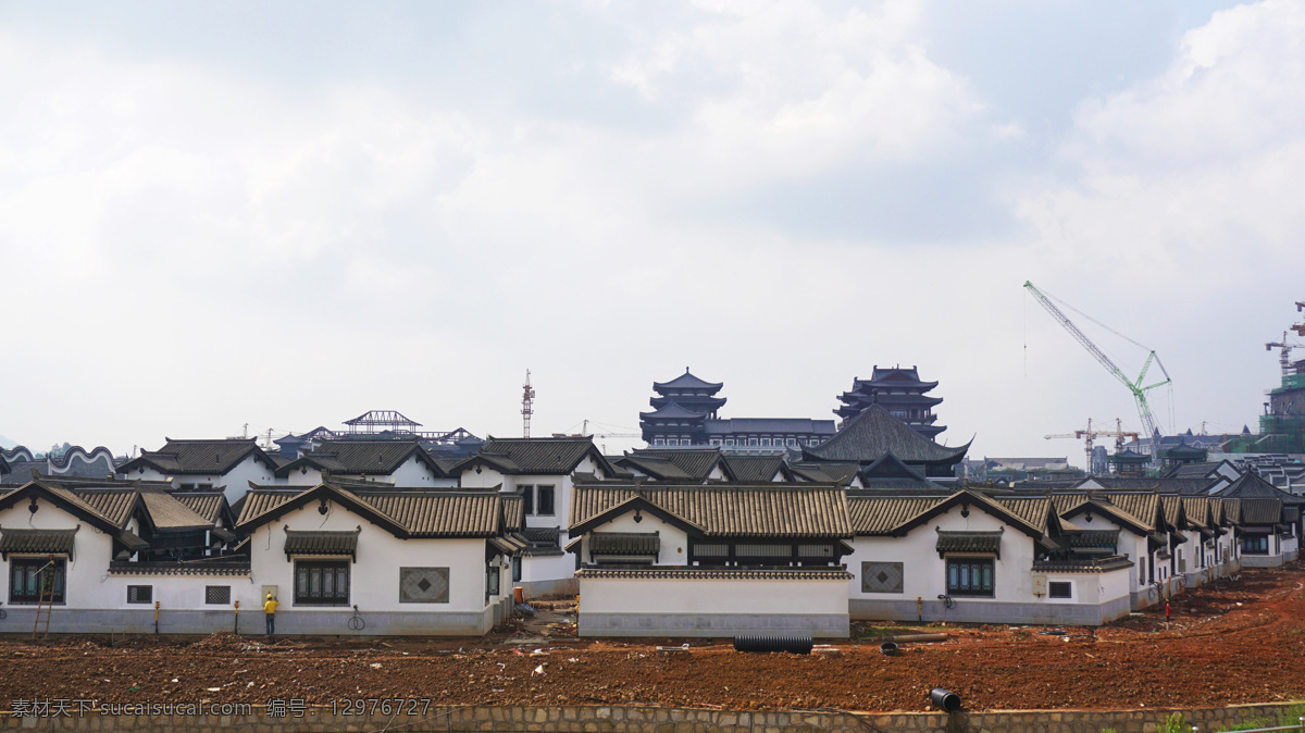 遗址公园民居 长沙市 望城区 丁字镇 长沙铜官窑 遗址公园 风景 风光 旅游摄影 国内旅游