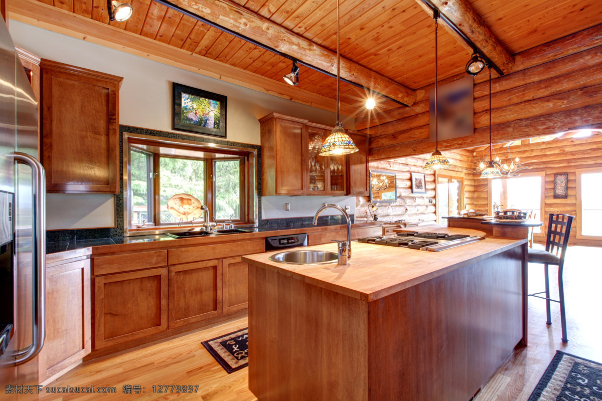 木头 质感 厨房 室内设计 装修设计 室内装潢设计 室内装修设计 厨房设计 木头质感 环境家居