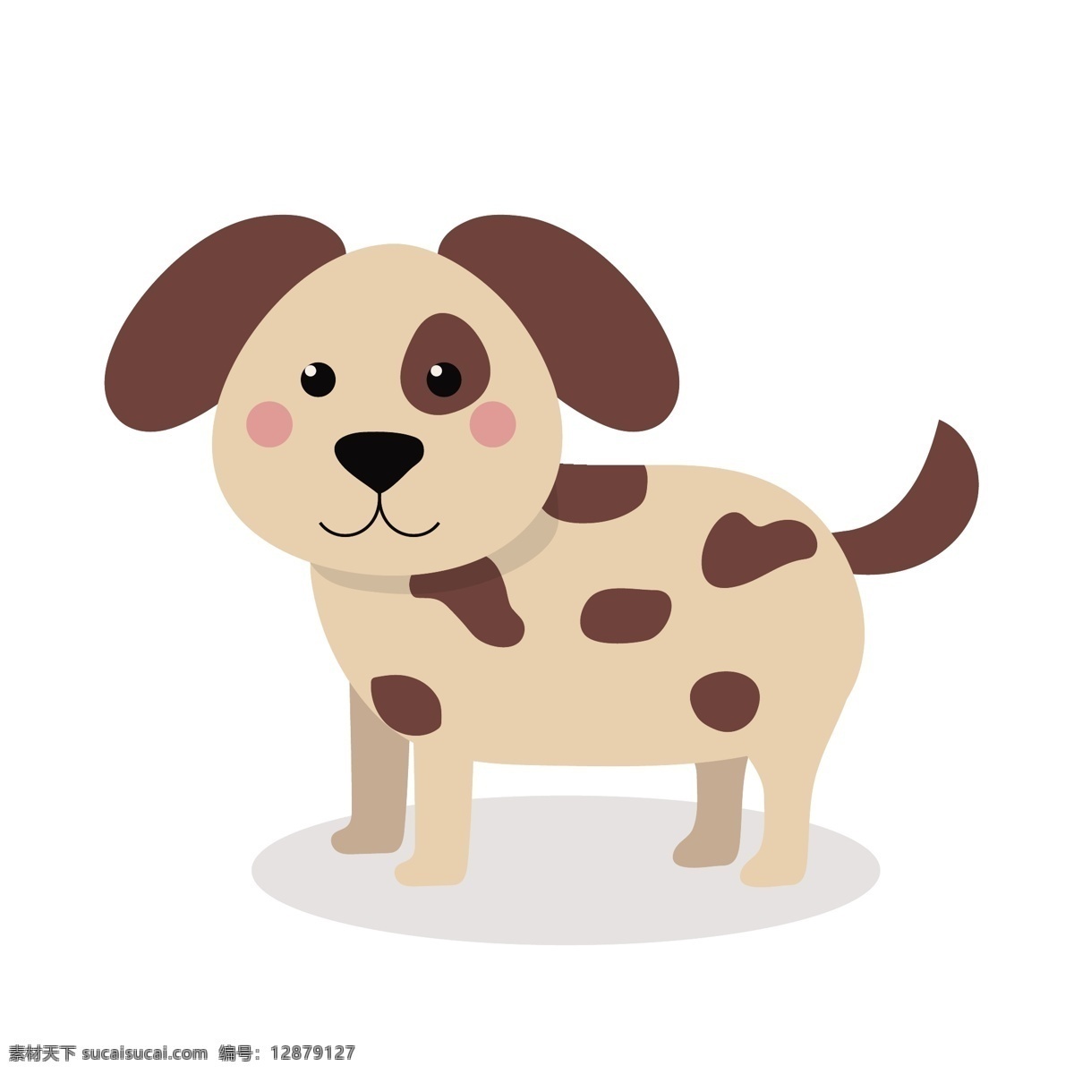 卡通 斑点狗 矢量 小狗 斑点 卡通可爱 可爱 可爱卡通 可爱的 卡通的 卡通斑点狗