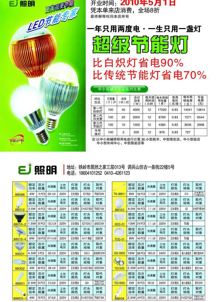 节能灯 彩页 灯具 矢量 生活百科 生活用品 模板下载 海报 环保公益海报