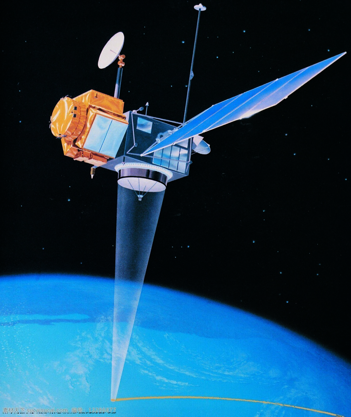 卫星 人造卫星 卫星科技 尖端科技 外太空 现代科技 科学研究