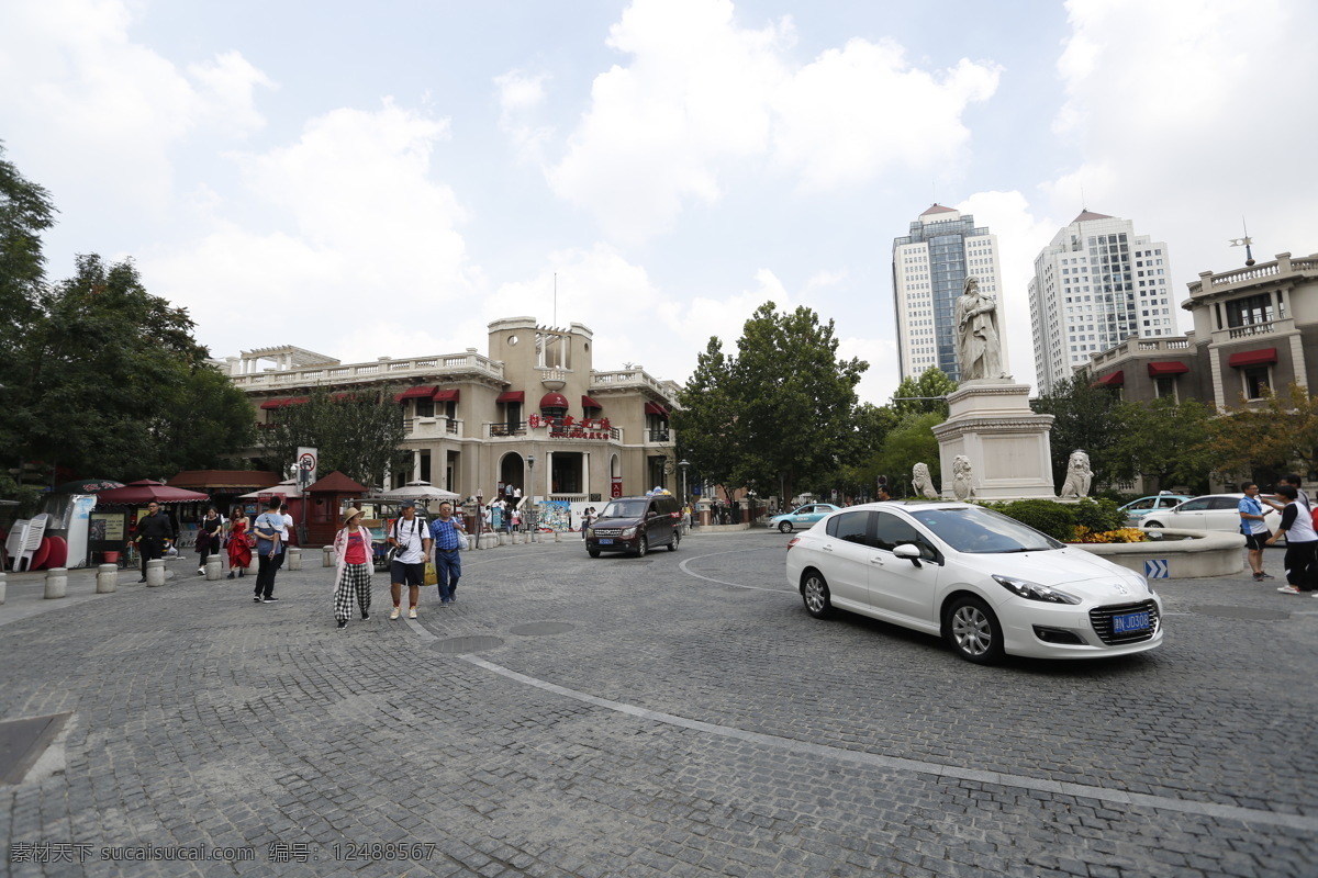 天津步行街 天津 步行街 商场 商铺 交易中心 旅游 旅游摄影 国内旅游
