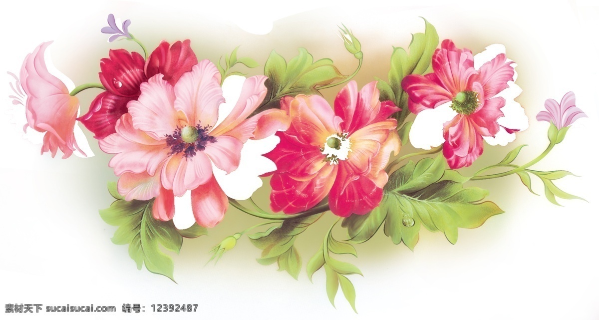 选区 ps 花 通道 内 分层 玫瑰 手绘 陶瓷 花朵 手绘花 蔷薇 油画花卉 陶瓷花 源文件