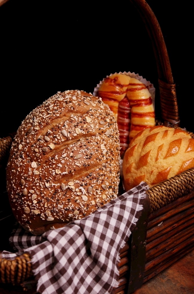 面包图片 面包 点心 菠萝包 欧包 烘焙 餐饮美食 传统美食