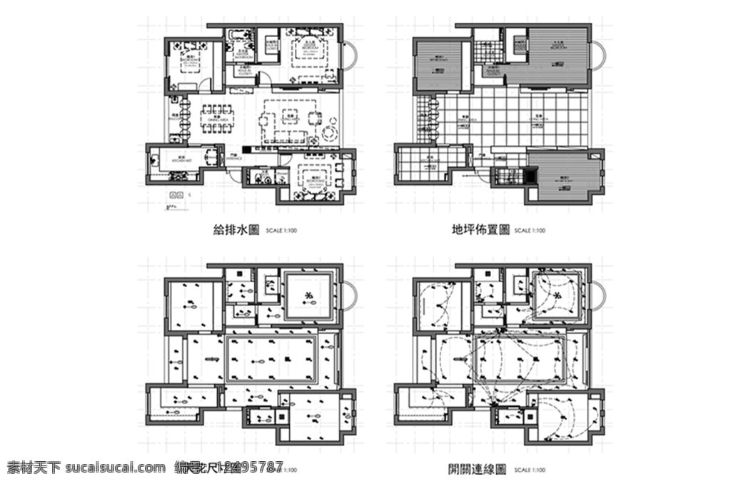 两居室 户型 cad 两 室 厅 施工 图纸 施工图纸 平面 方案 多层 图 定制 居室布局定制 居室 平面图 高层