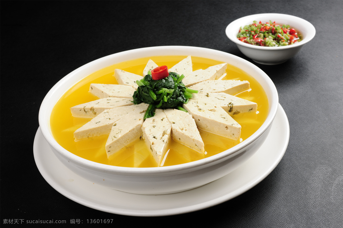 鸡汁菜豆腐 美食 传统美食 餐饮美食 高清菜谱用图