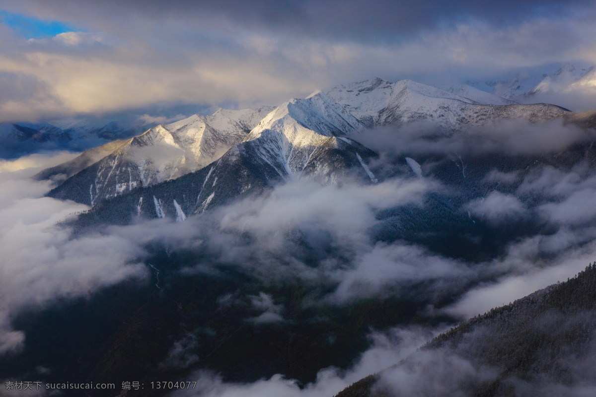 四川 贡嘎山 风景