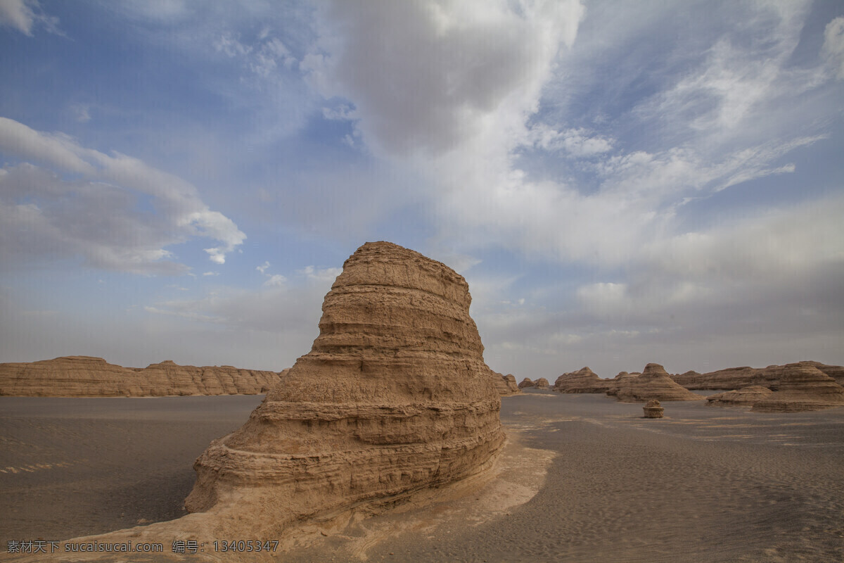 雅丹地质公园 甘肃 敦煌 雅丹 国家地质公园 风景照 自然景观 自然风景 灰色