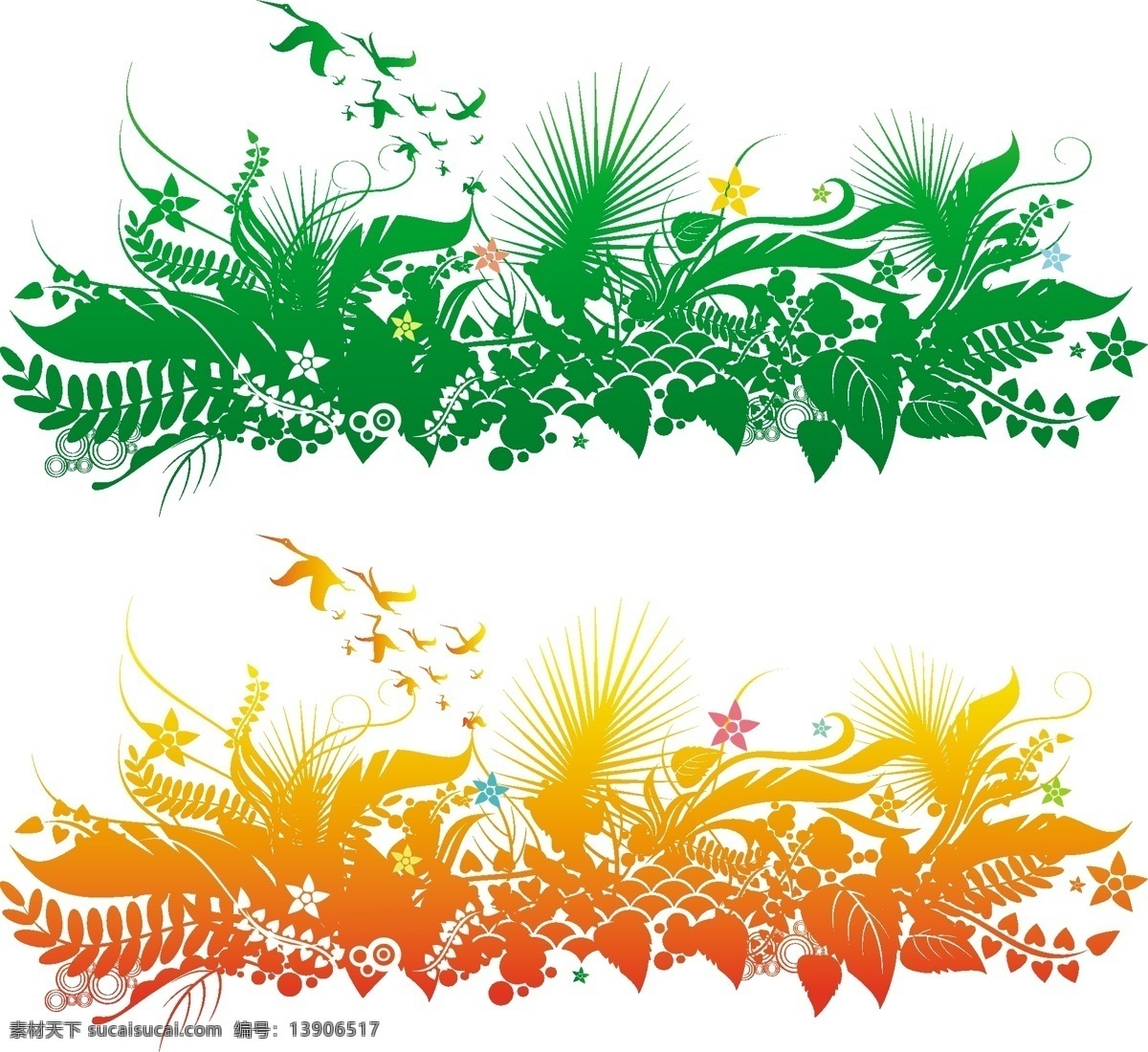 剪纸 风格 花卉 植物 纸 模式向量 向量图形切割 元 plantsmaterial 向量 矢量图 其他矢量图
