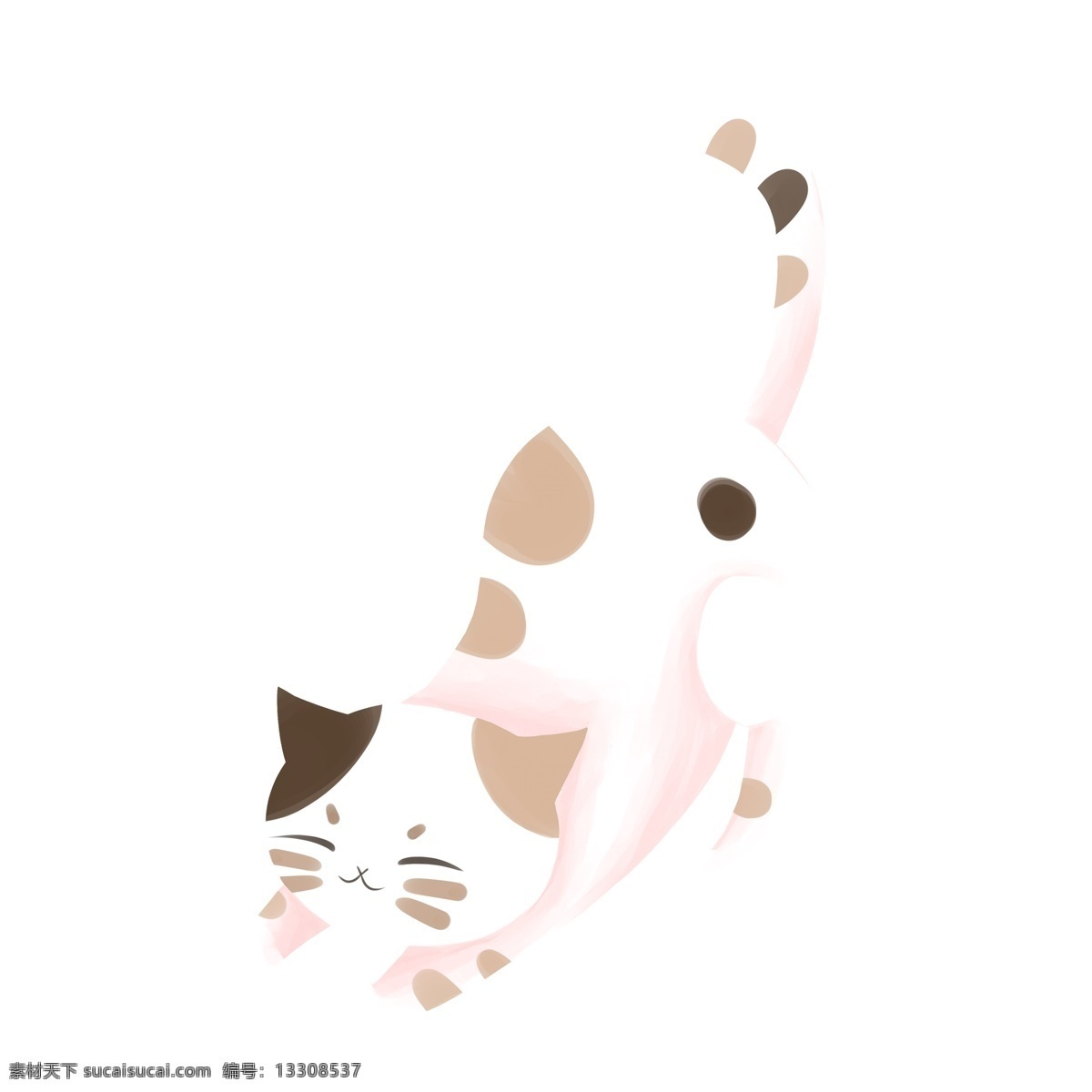 可爱 猫咪 卡通 透明 透明素材 动物 装饰图案 宠物 免抠素材 猫猫