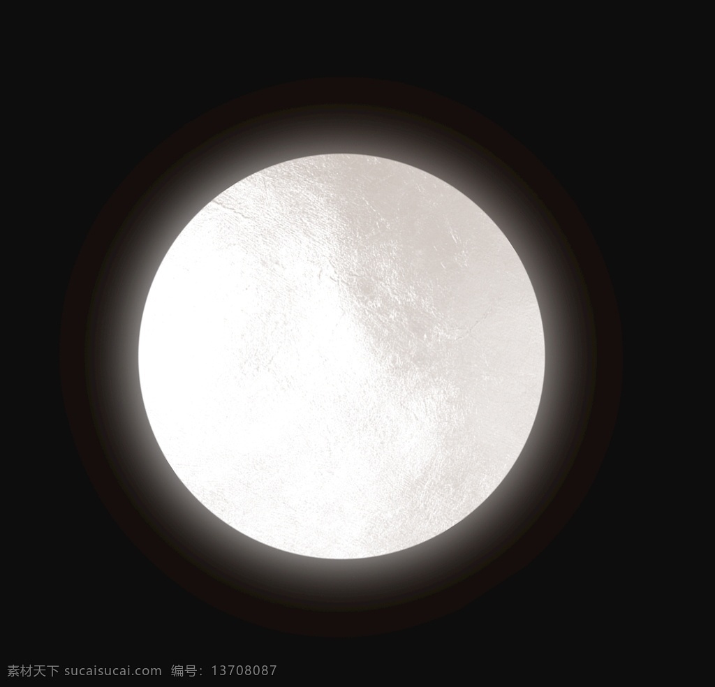 银色月亮 圆月亮 十五的月亮 月球 月食 共享素材 分层