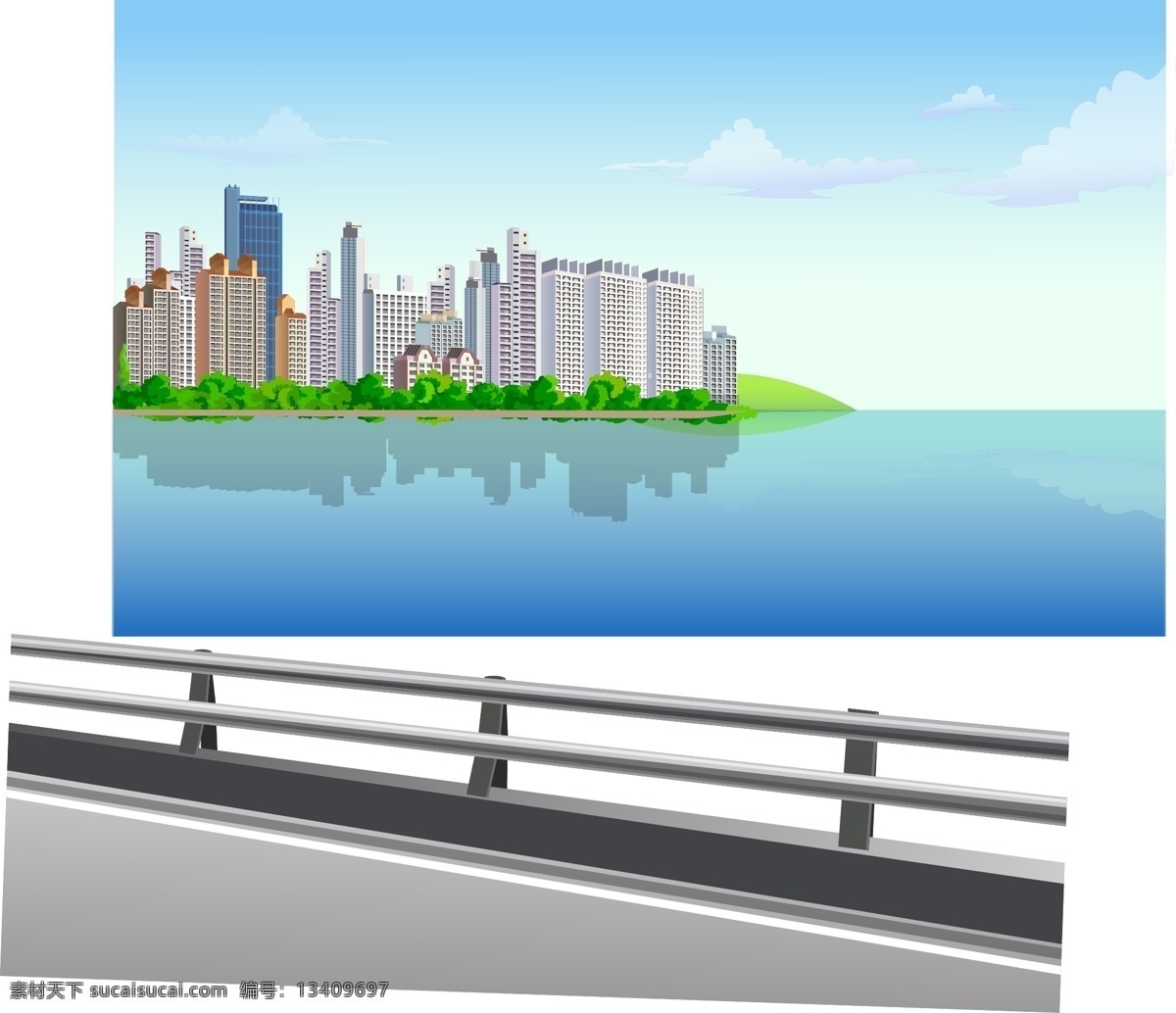 失 量 城市 图 海滨 失量城市 建筑家居 城市建筑 矢量图库