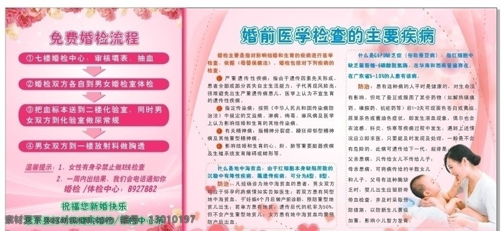 妇幼 免费 婚检 流程 妇科 妇女 矢量
