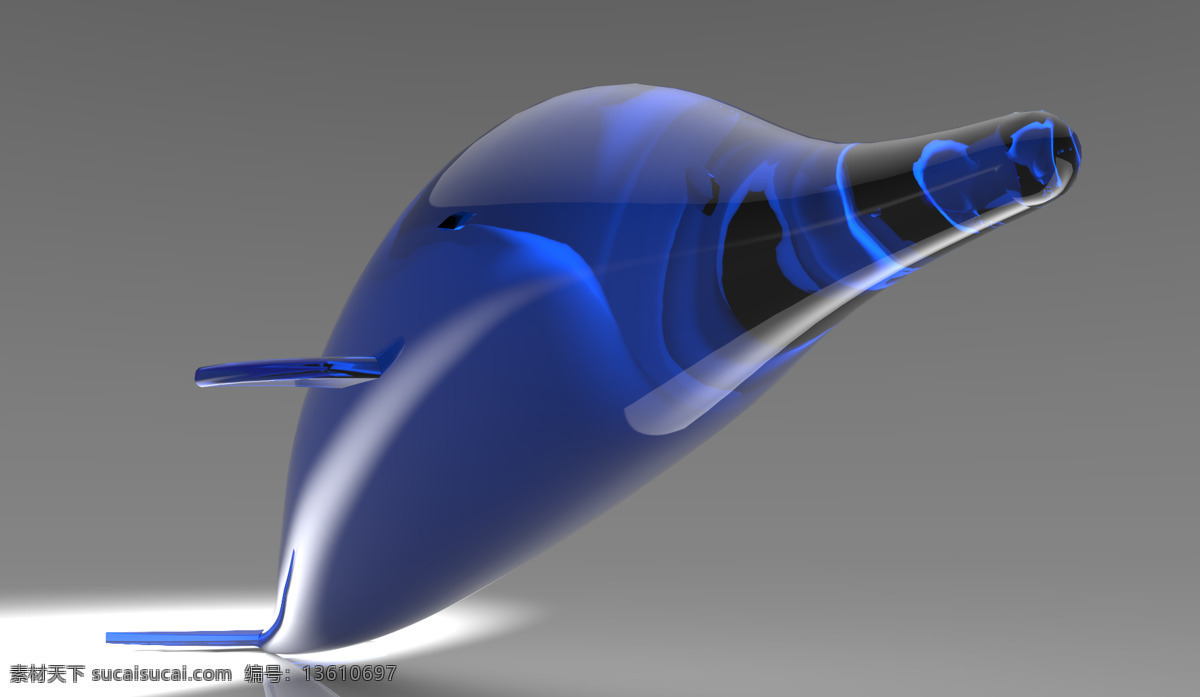 海豚免费下载 海豚 figulo 3d模型素材 室内场景模型