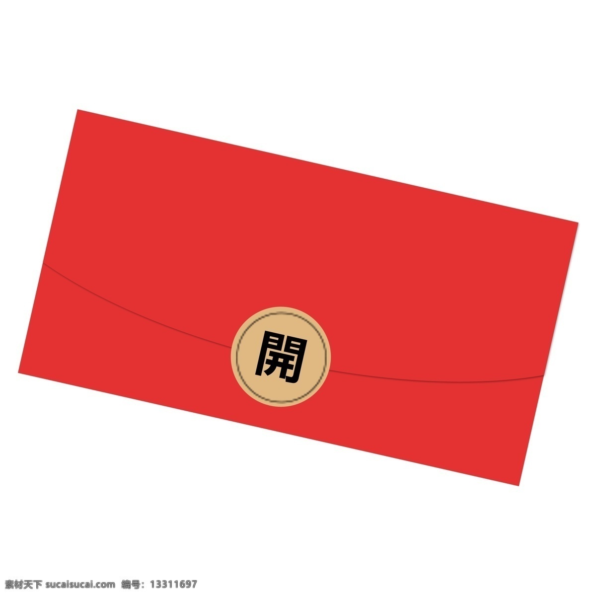 红色 红包 装饰 中国红 开 新年 过节 装饰素材