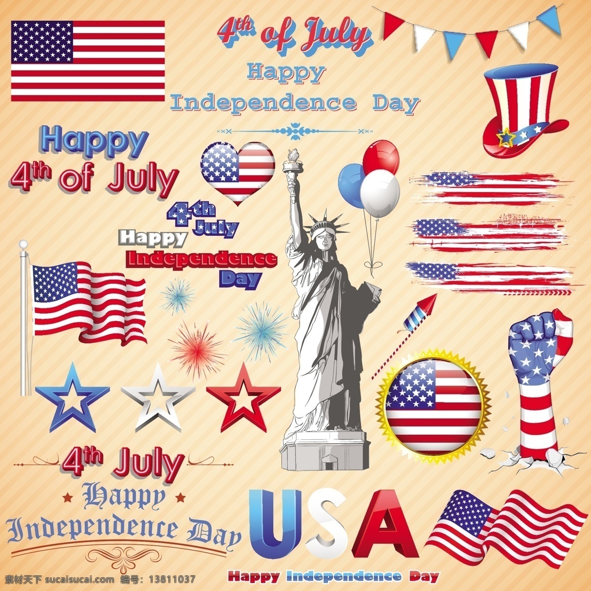 usa 国庆 花纹 节日素材 美国 美国国旗 墨点 墨迹 独立日 庆祝 矢量 模板下载 喷墨 五角星 线条 星星 海报庆祝蛋糕 国庆节 其他海报设计