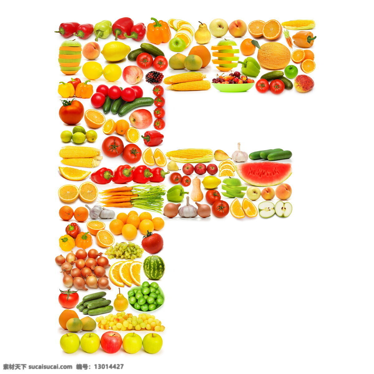 蔬菜水果 组成 字母 f 字母f 辣椒 柠檬 苹果 黄瓜 橙子 香蕉 蔬菜 水果 食物 水果蔬菜 餐饮美食 水果图片