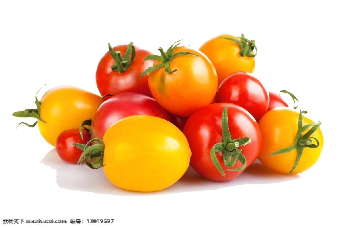 西红柿素材 免抠 psd素材 白色