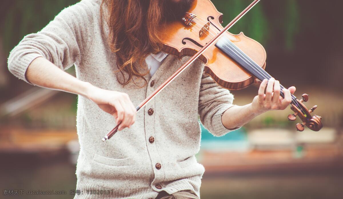 小提琴 拉小提琴 乐器 学习 练习 各色人物 生活百科 娱乐休闲