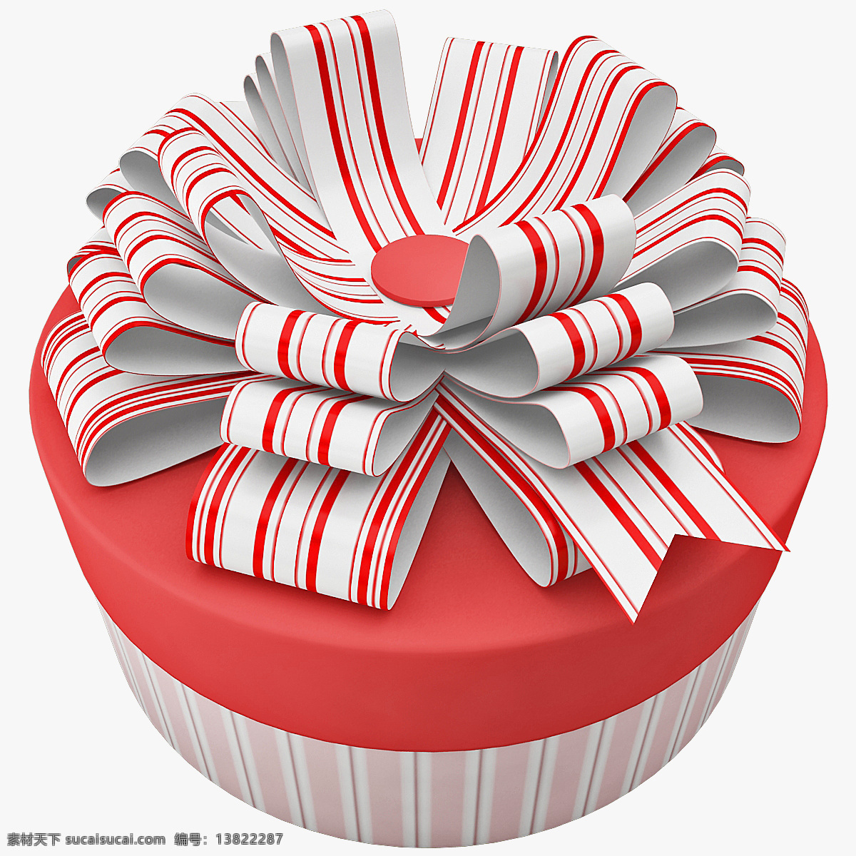 喜庆 红色 美式 风格 礼物 盒子 模型 美式风格 3d模型 3d效果图 礼物盒子模型 高端模型 3d渲染