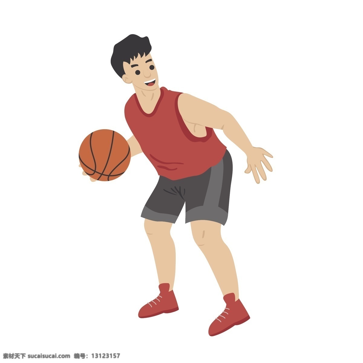 可爱 防守 姿势 矢量 篮球 打篮球 篮球运动员 运动员 卡通 卡通篮球 打篮球的男人 卡通男人 可爱男人