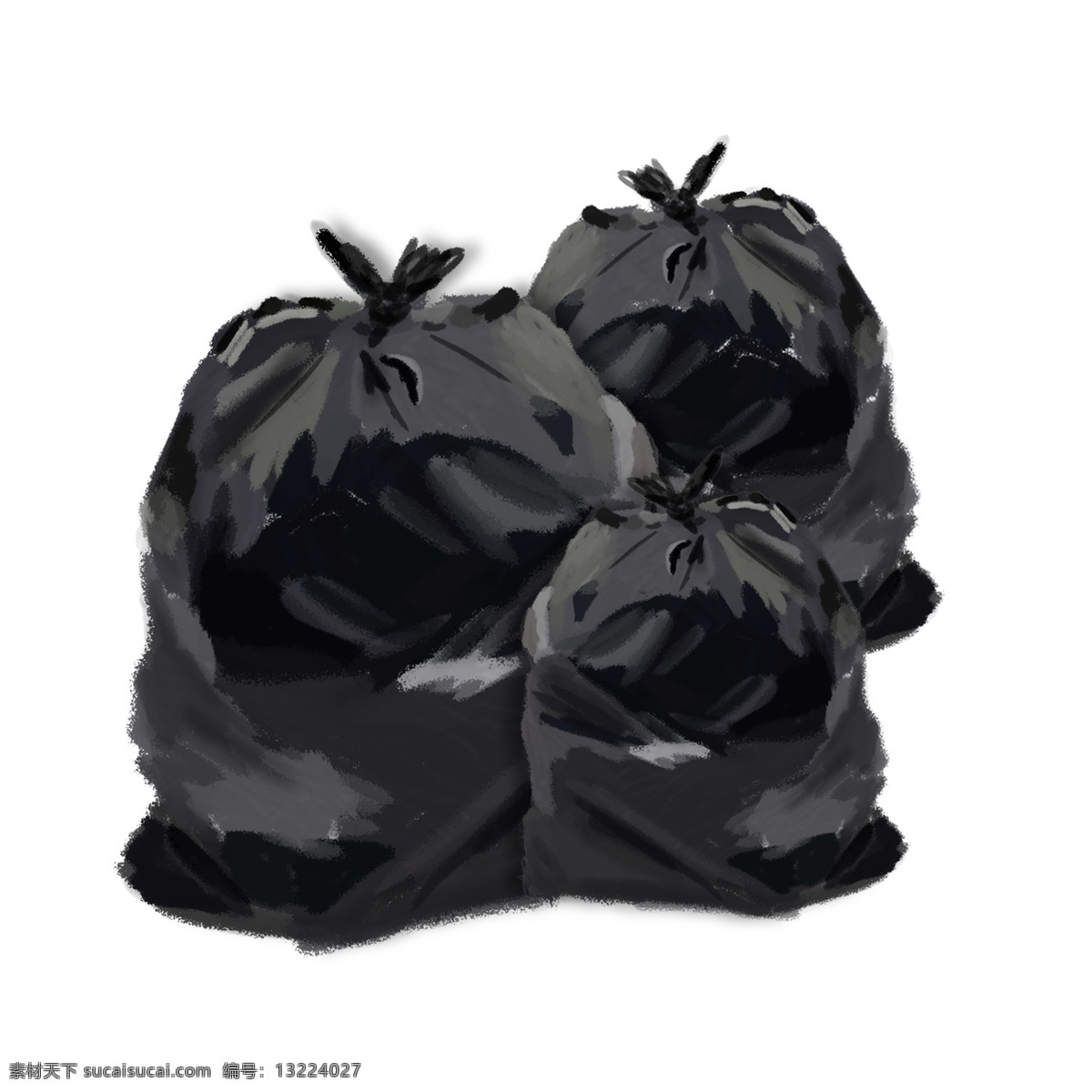 黑色 环保 塑料 垃圾袋 黑色垃圾袋 装满的垃圾 环保垃圾袋 垃圾 一堆垃圾 垃圾堆满了 装满 袋子