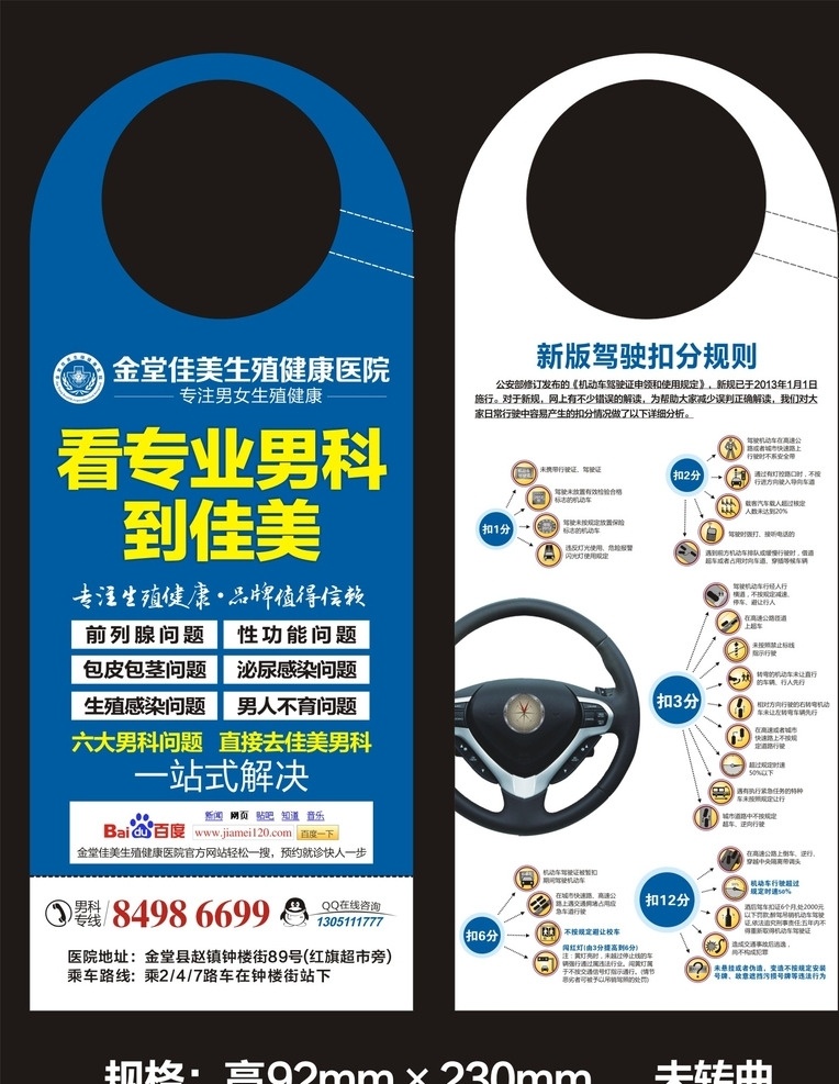 医院挂车卡 专科医院 汽车挂车卡 男科品牌介绍 驾驶违规 扣分情况