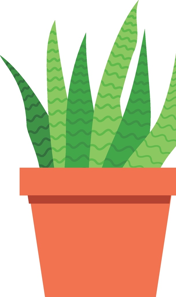 盆景盆栽 绿化 绿色植物 植物花卉 ai设计素材 ai矢量图