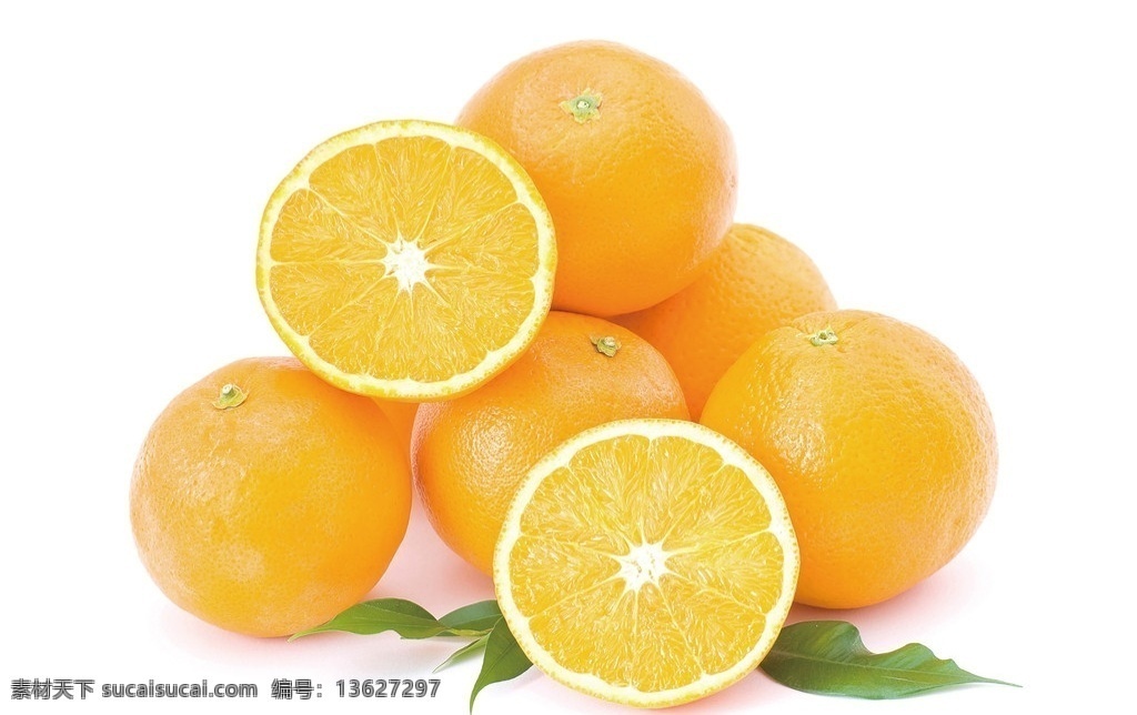 橙子 水果 可口 甜橙 新鲜 维生素 生物世界