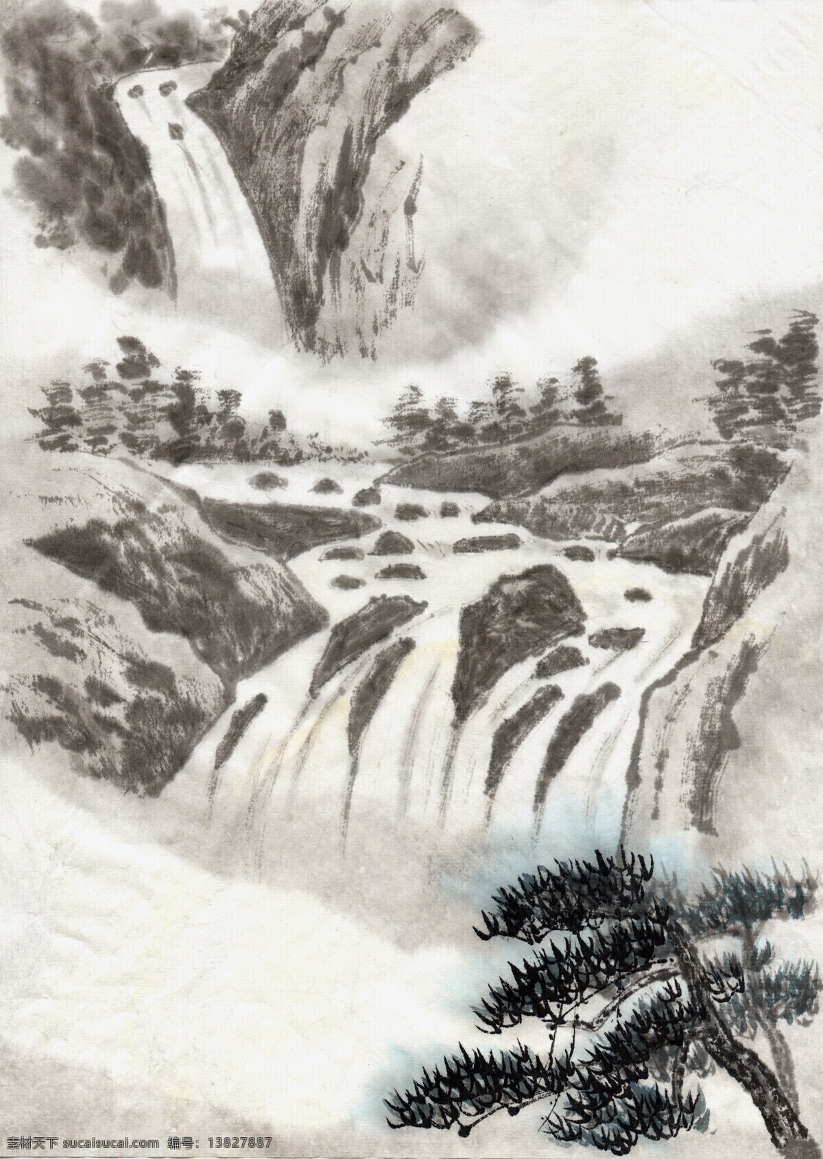 全球 首席 大百科 丹青 古色古香 国画 山水画 水墨 文化艺术