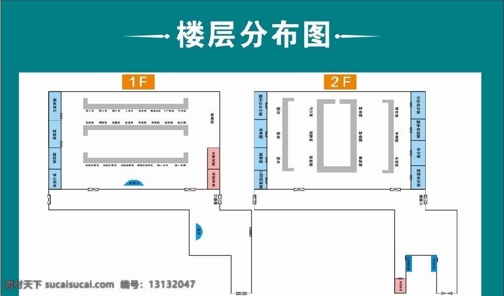 楼层 分布 布局图 分布图 规划图 走廊文化 室内广告设计