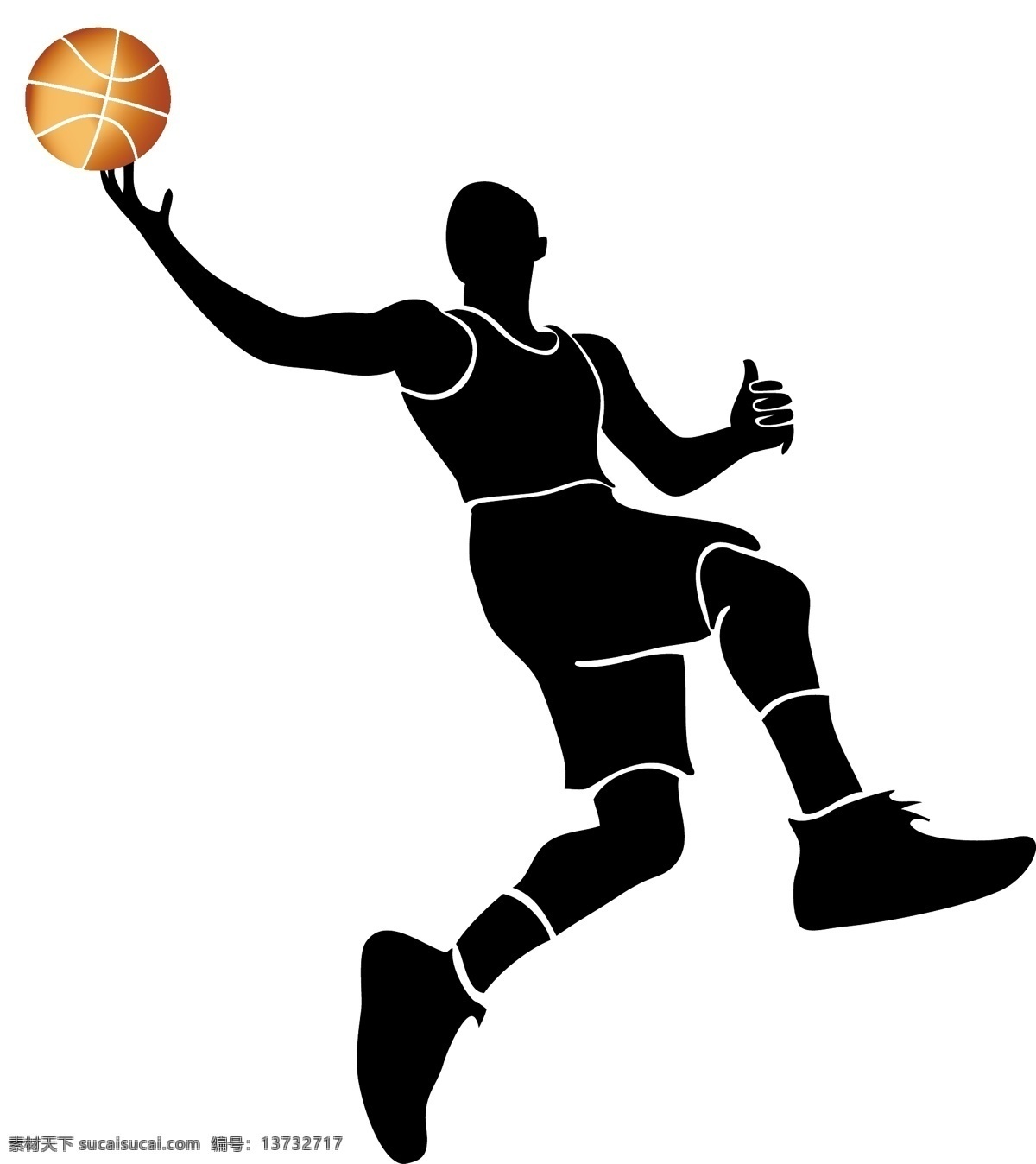 打篮球剪影 打篮球 剪影 打篮球标志 篮球选手标志 篮球选手 共享设计矢量 人物图库 职业人物