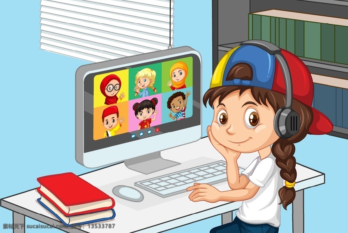 卡通儿童图片 卡通儿童 儿童 快乐 生活 儿童素材 漫画 小孩 女孩 卡通设计