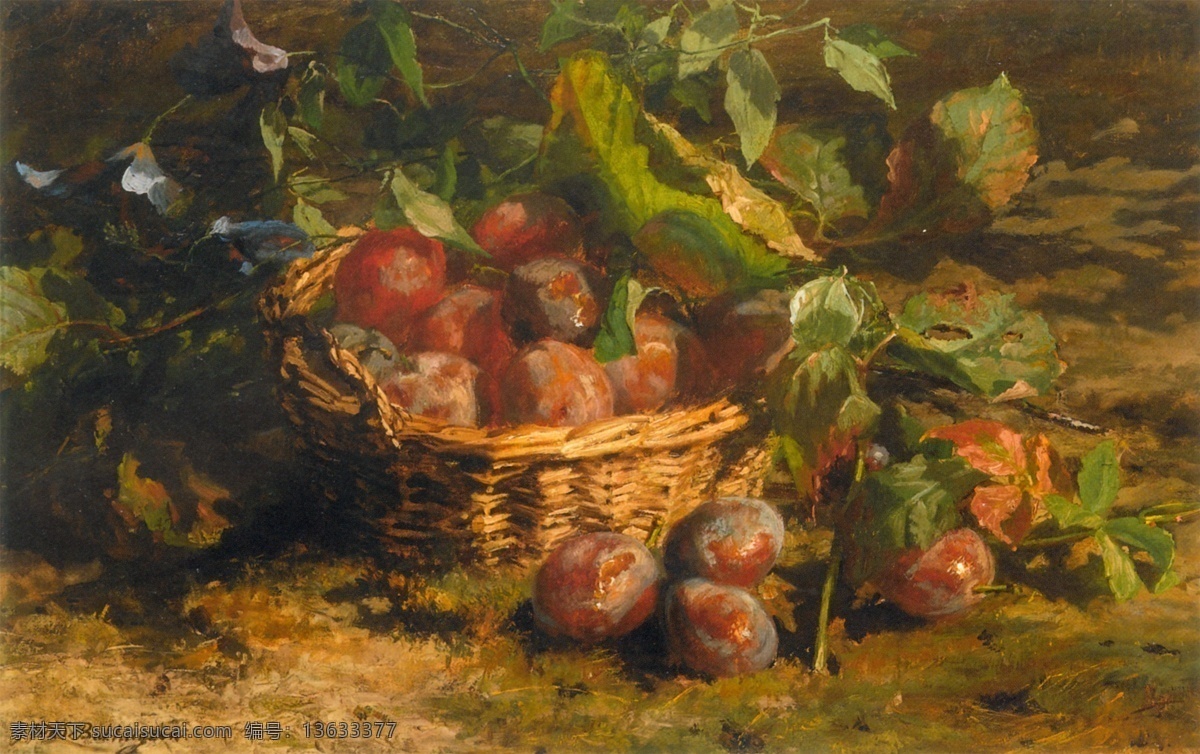 油画 水果 名画 艺术 绘画 文化艺术 艺术品 世界名画 书画文字