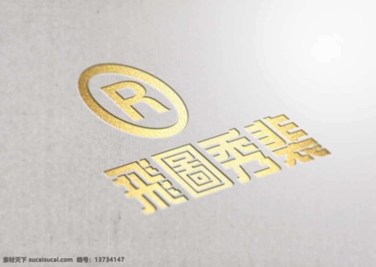 烫 金字 logo 烫金字 飞图秀裴 企业标志 服装地产