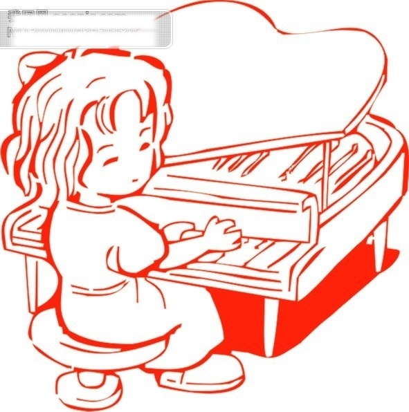 漫画 女生 矢量