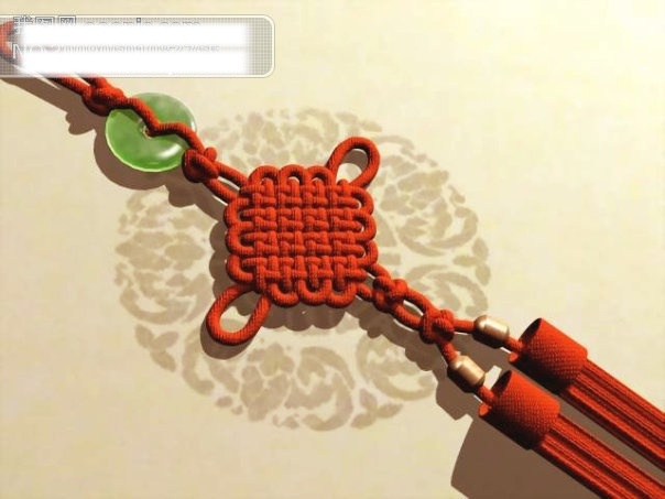 中国结 3d 3d设计 3d作品图片 vray 设计图 渲染 玉材质 贴图 材质