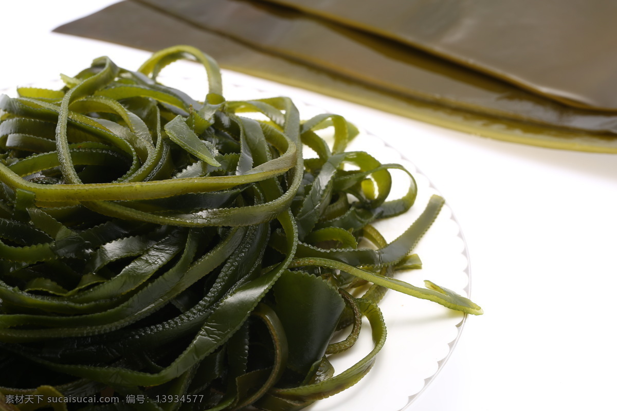 海白菜 水产品 海产品 海带结 海带丝 食物 食材 餐饮美食 食物原料