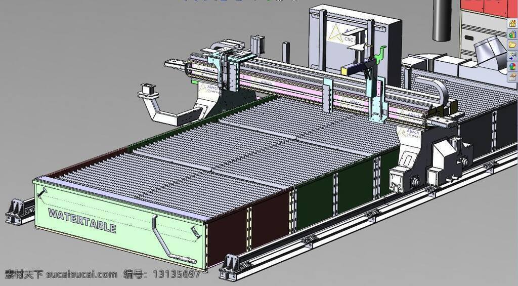 数控 等离子 切割机 3d模型素材 其他3d模型