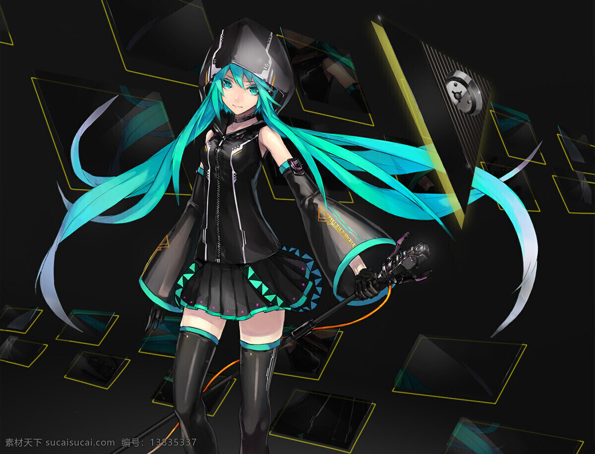初音 v家 动漫 虚拟 歌手 动漫动画 动漫人物