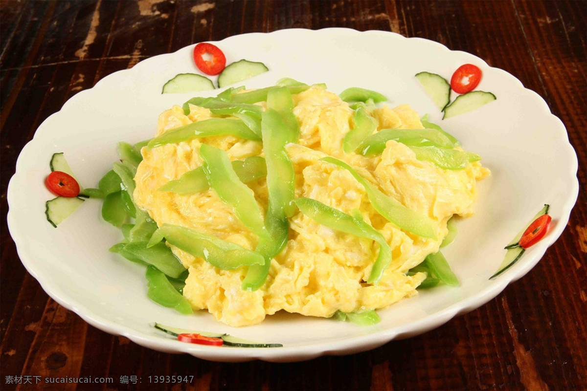 凉瓜炒蛋 美食 传统美食 餐饮美食 高清菜谱用图