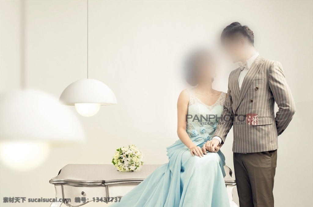 婚纱照 艺术照 个人写真 单色背景套版 结婚照 婚纱样片 分层 人物