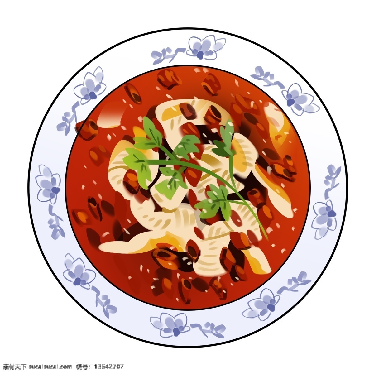 手绘 美食 水煮 鱼 插画 手绘水煮鱼 美食水煮鱼 川味水煮鱼 麻辣水煮鱼 卡通水煮鱼 风味 水煮鱼插画