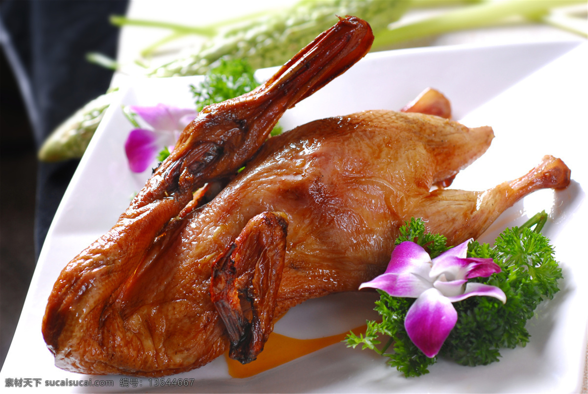 脆皮香鸭 美食 传统美食 餐饮美食 高清菜谱用图